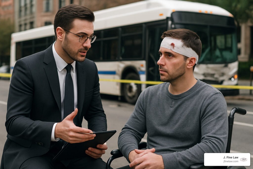 bus accident injury attorney