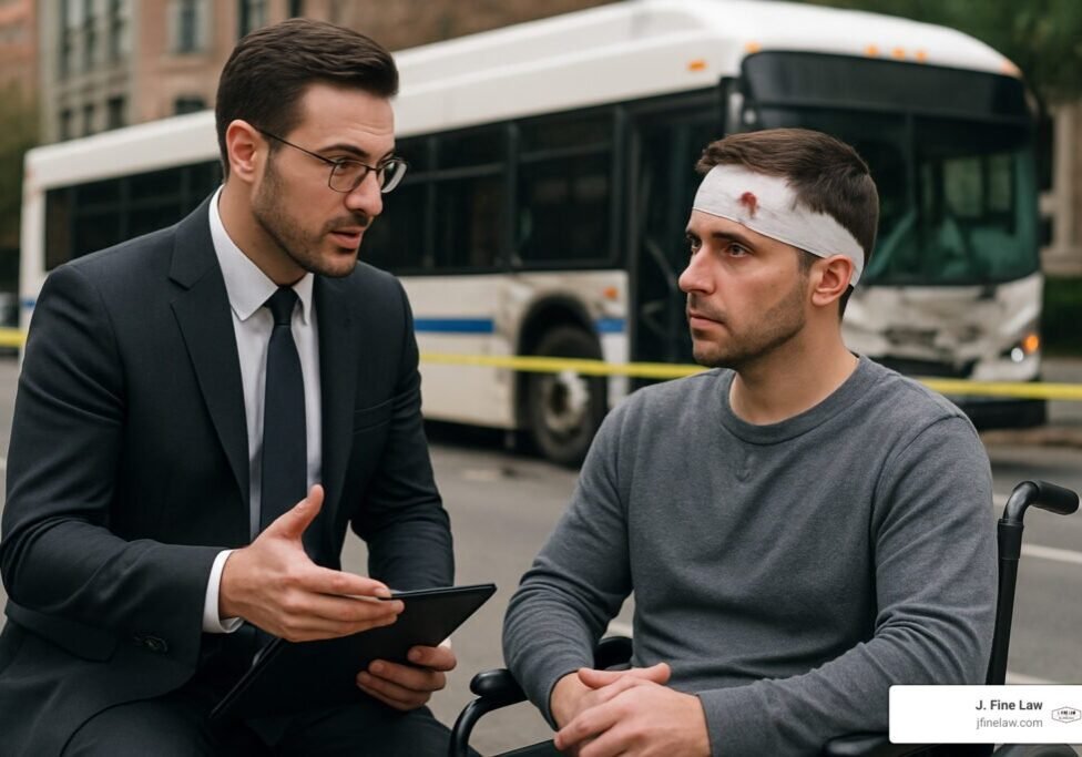 bus accident injury attorney